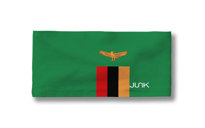 Zambia Flag Big Bang Lite Headband - View 3