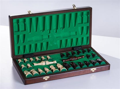16" Olympic Wooden Chess Set - Chess Set - Chess-House