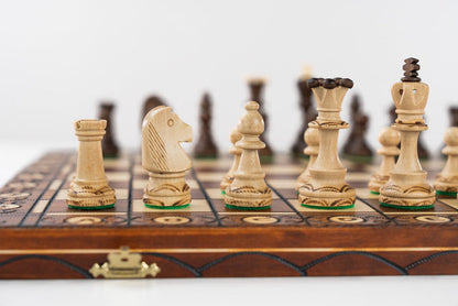 16" Senator Wooden Chess Set - Chess Set - Chess-House