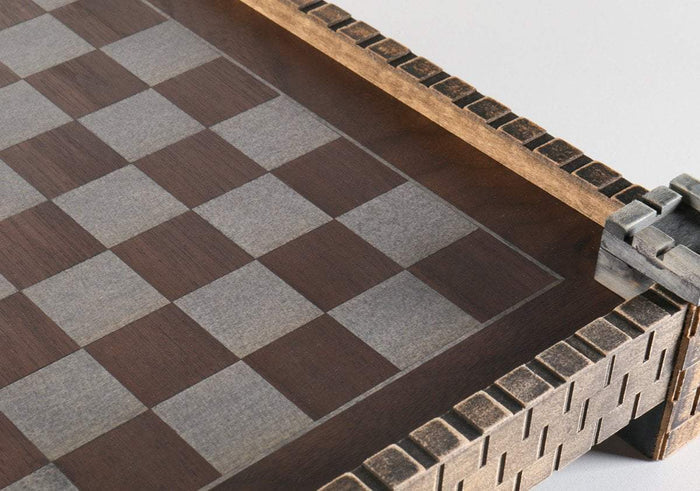 17" Fortress Chessboard - Board - Chess-House