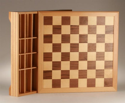 18" Inlaid Beechwood Chest - Board - Chess-House