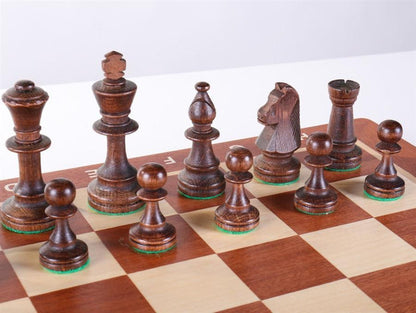 18.5" Folding Tournament Wood Chess Set - Chess Set - Chess-House