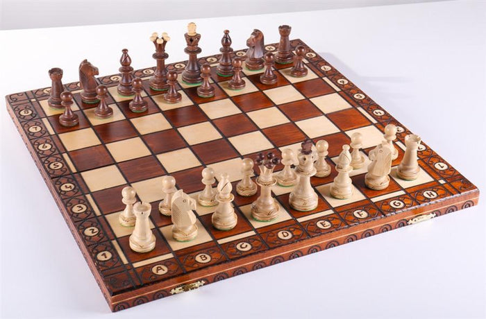 19" Consul Wooden Chess Set - Chess Set - Chess-House