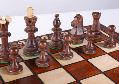 19" Consul Wooden Chess Set - Chess Set - Chess-House