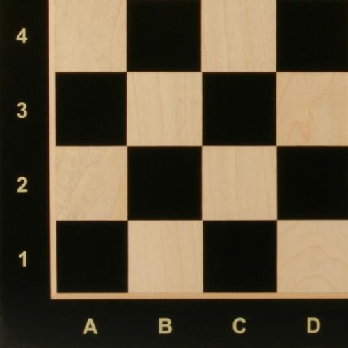 19" Wooden Chess Board with coordinates - Board - Chess-House