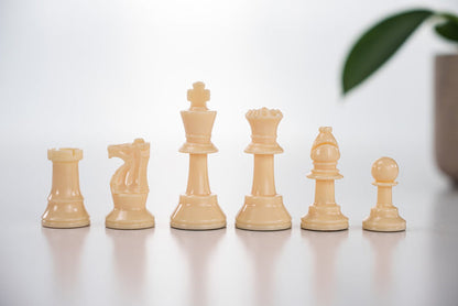 2 1/2" Analysis Size Plastic Chess Pieces - Piece - Chess-House