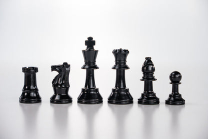 2 1/2" Analysis Size Plastic Chess Pieces - Piece - Chess-House