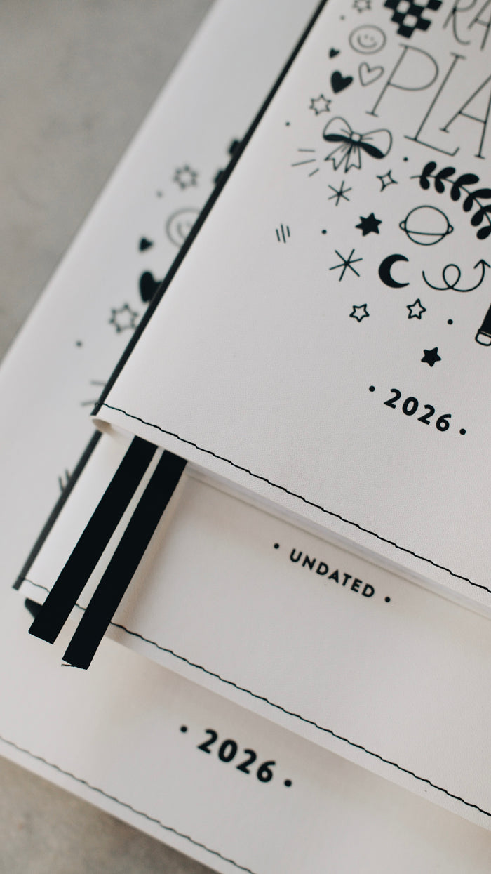 2026 Dated 5x8 Planner - Doodle Edition
