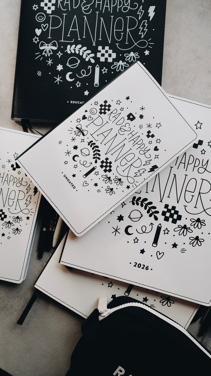 2026 Dated 5x8 Planner - Doodle Edition