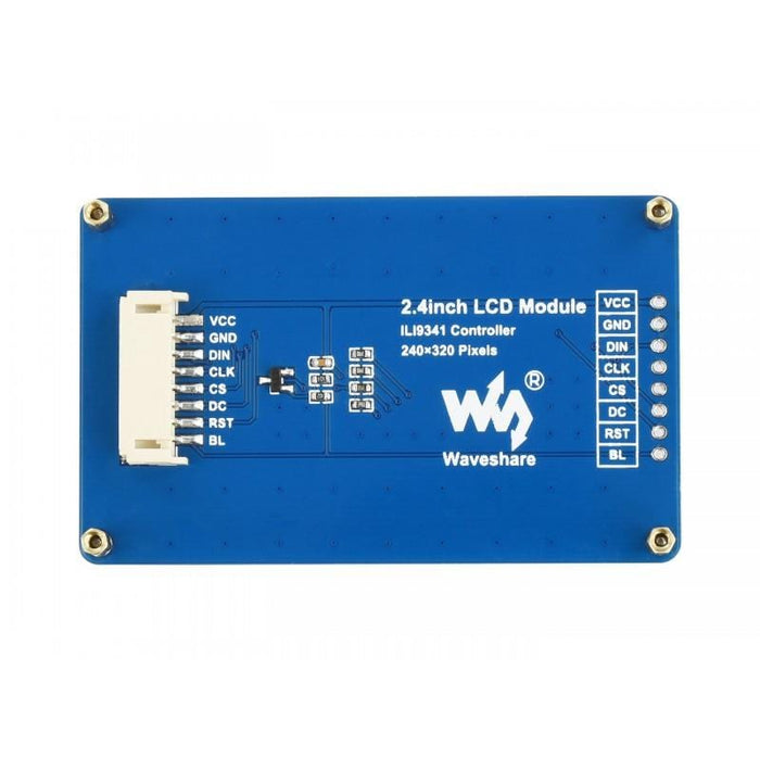 2.4" LCD Display Module (240x320) by Waveshare - The Pi Hut