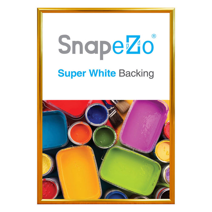24x30 Gold Effect Poster Frame 1 Inch Snapezo®