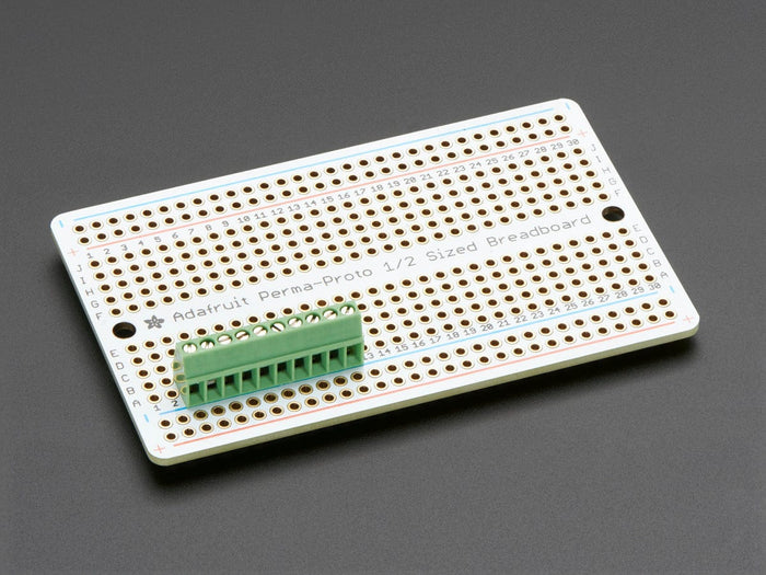 2.54mm/0.1" Pitch Terminal Block - 10-pin by The Pi Hut - The Pi Hut