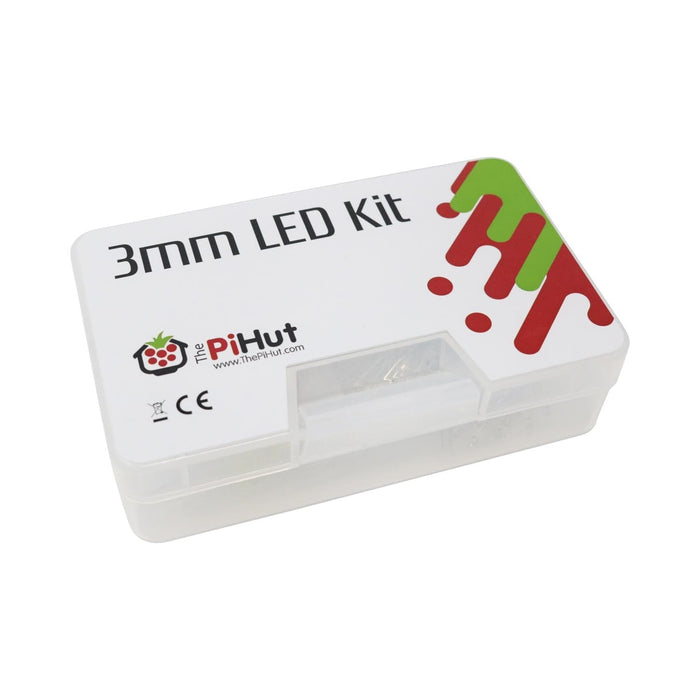 300-Piece Ultimate 3mm LED Kit by The Pi Hut - The Pi Hut