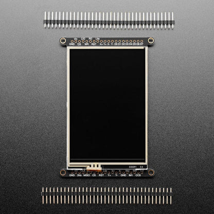 3.5" TFT 320 x 480 + Touchscreen Breakout Board with MicroSD Socket (HXD8357D) by Adafruit - The Pi Hut