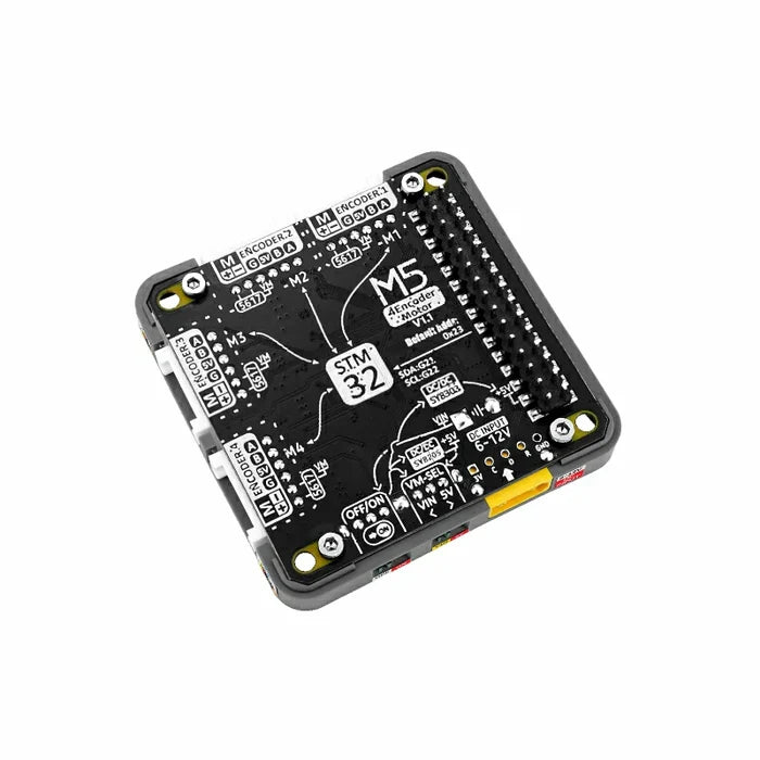 4-Channel Encoder Motor Driver Module (STM32F030) v1.1 - m5stack-store
