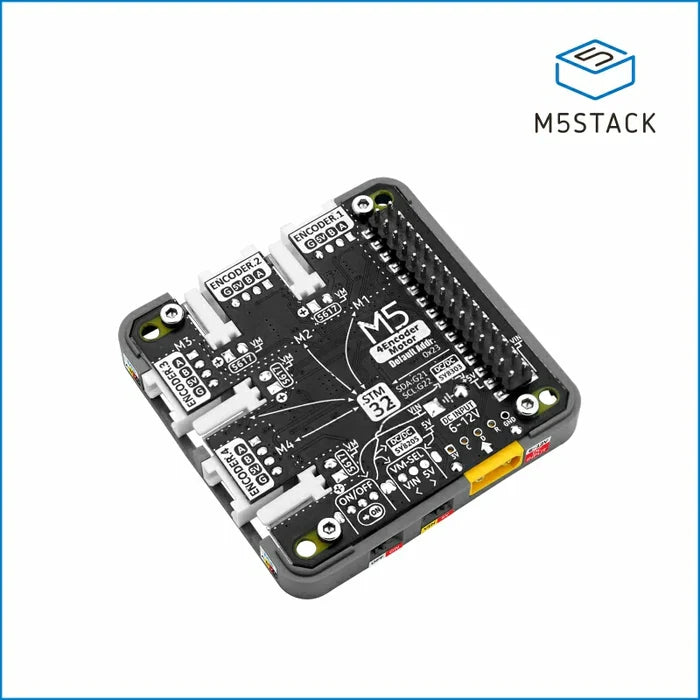 4-Channel Encoder Motor Driver Module (STM32F030) - m5stack-store