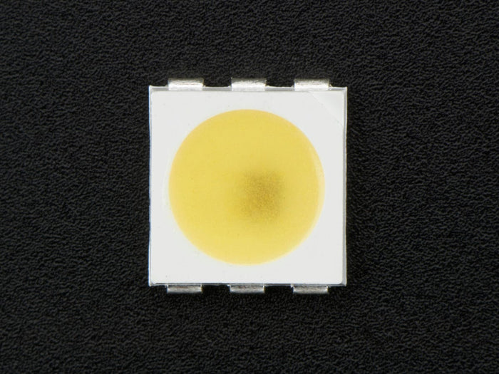 5050 Cool White LED w/ Integrated Driver Chip - 10 Pack (~6000K) by The Pi Hut - The Pi Hut