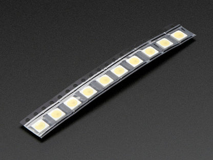5050 Cool White LED w/ Integrated Driver Chip - 10 Pack (~6000K) by The Pi Hut - The Pi Hut