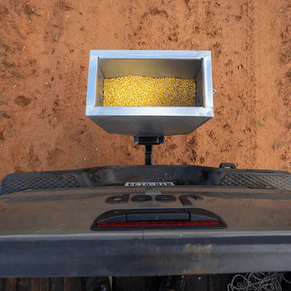 50lb Road Feeder All Seasons Feeders Galvanized Road Feeder