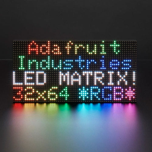 64x32 RGB LED Matrix - 3mm pitch by Adafruit - The Pi Hut