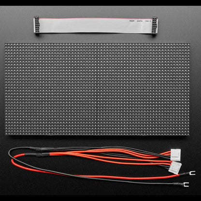 64x32 RGB LED Matrix - 4mm pitch by Adafruit - The Pi Hut