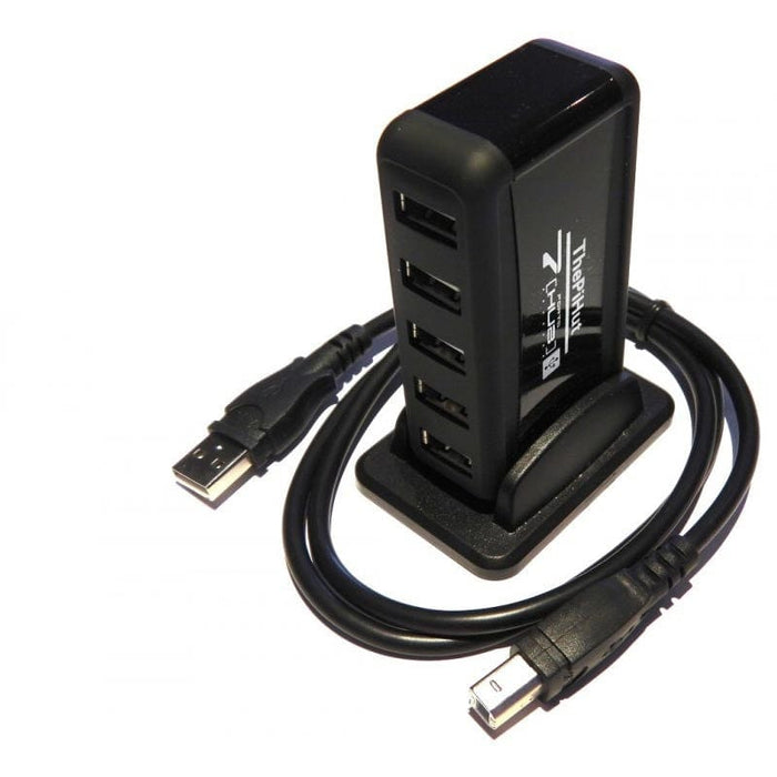 7 Port USB Hub for the Raspberry Pi [discontinued] by The Pi Hut - The Pi Hut