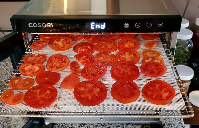 8 Pcs Silicone Dehydrator Sheets, Premium Non Stick Dehydrator Mats, Fruit Dryer Mesh for Food Dehydrator, 14x14 in Yezow