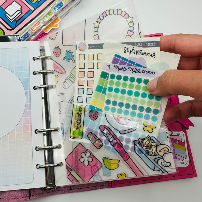 90's Stuff Vellum Pocket Dashboard