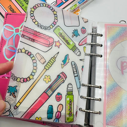 90's Stuff Vellum Pocket Dashboard