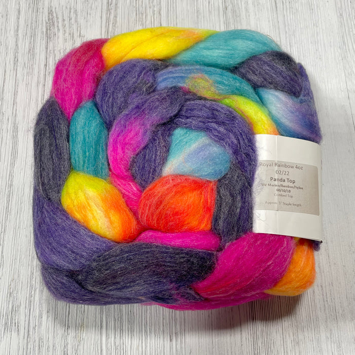 Desert Panda Panda Top Fiber Braids