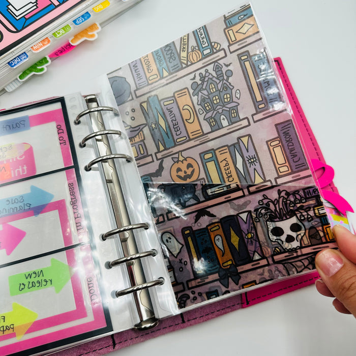 Bold Halloween Vellum Pocket Dashboard