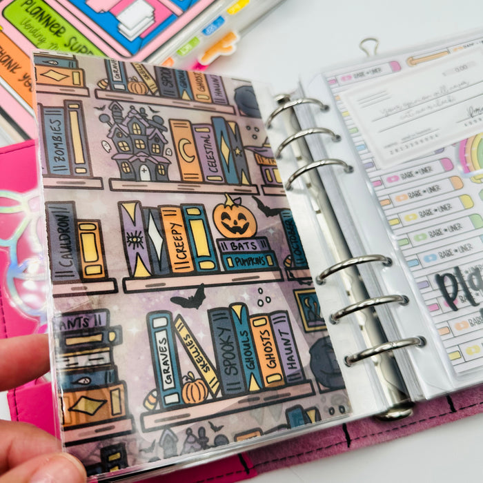 Bold Halloween Vellum Pocket Dashboard