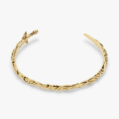 A Court of Thorns and Roses Illyrian Sword & Shadows Cuff - Gold