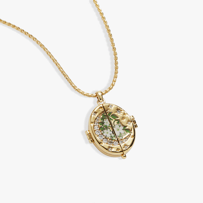 A Court of Thorns and Roses "There You Are" Locket Necklace