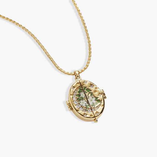 A Court of Thorns and Roses "There You Are" Locket Necklace