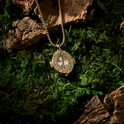 A Court of Thorns and Roses "There You Are" Locket Necklace