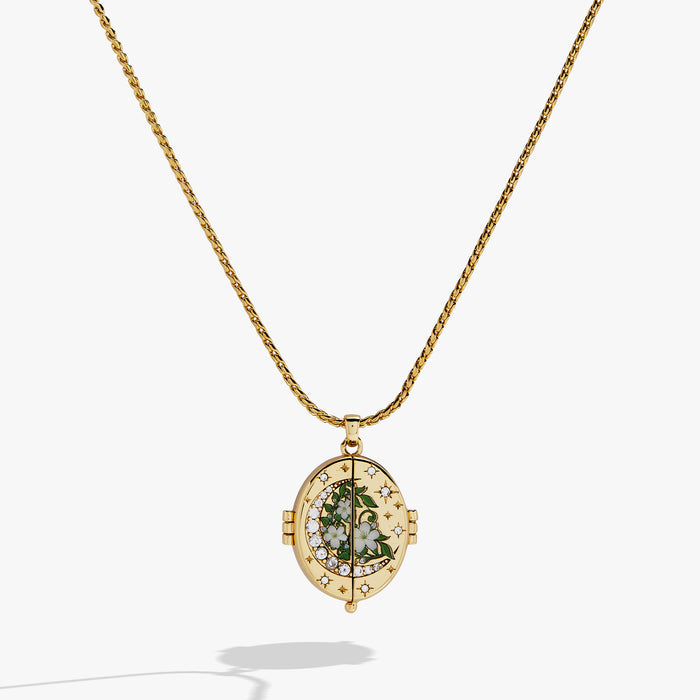 A Court of Thorns and Roses "There You Are" Locket Necklace