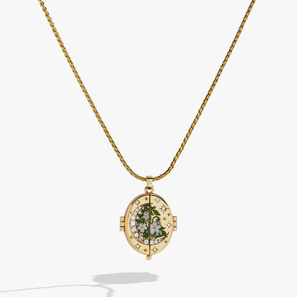 A Court of Thorns and Roses "There You Are" Locket Necklace