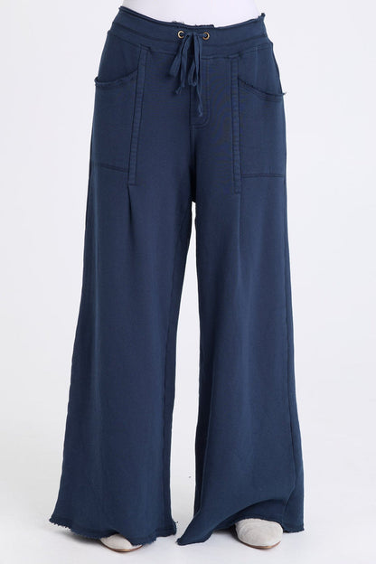 XCVI Aarav Fleece Wide-Leg Pant