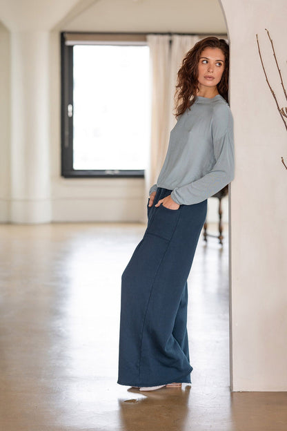 XCVI Aarav Fleece Wide-Leg Pant