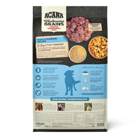 Acana Dry Dog Food - Duck Grain - Dog.Dog.Cat.