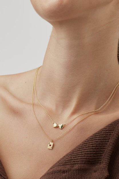 Ace of Hearts Necklace