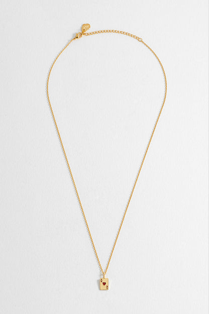 Ace of Hearts Necklace