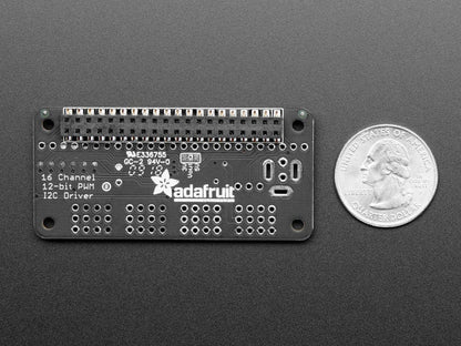 Adafruit 16-Channel PWM / Servo Bonnet for Raspberry Pi by Adafruit - The Pi Hut