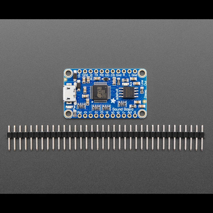 Adafruit Audio FX Mini Sound Board - WAV/OGG Trigger - 2MB Flash by Adafruit - The Pi Hut