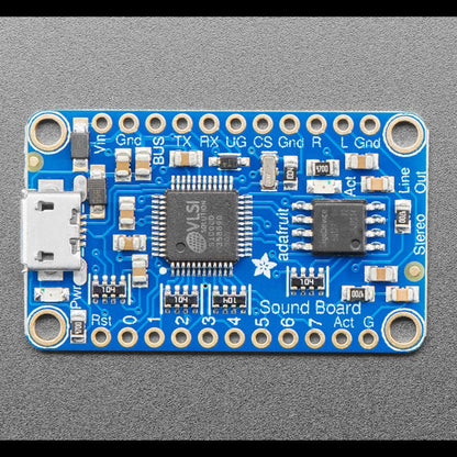 Adafruit Audio FX Mini Sound Board - WAV/OGG Trigger 16MB Flash by Adafruit - The Pi Hut