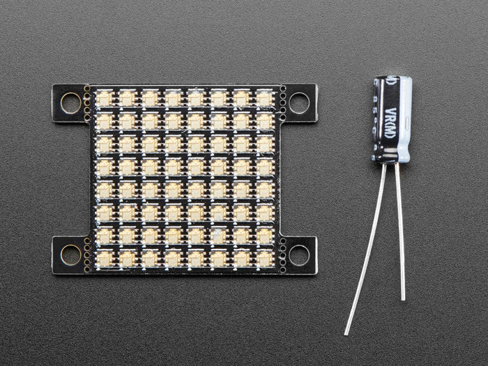 Adafruit DotStar High Density 8x8 Grid - 64 RGB LED Pixel Matrix by Adafruit - The Pi Hut