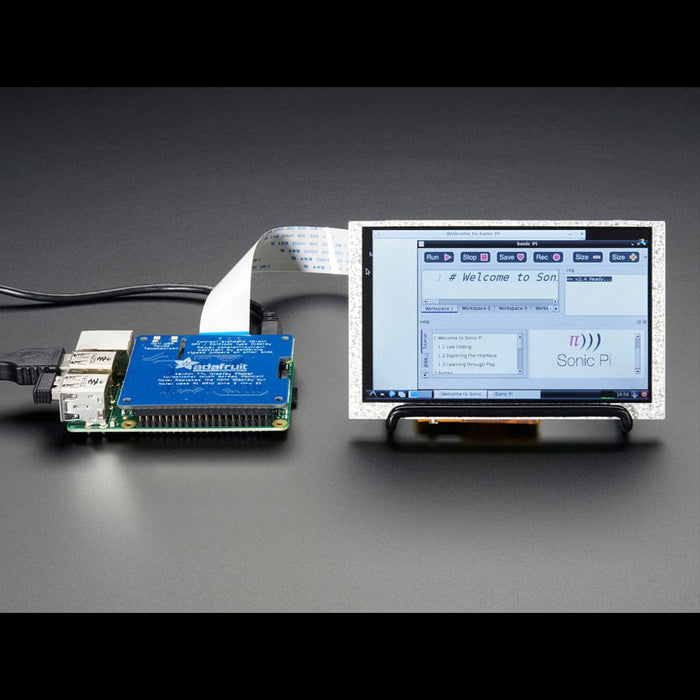 Adafruit DPI TFT Kippah for Raspberry Pi with Touch Support by Adafruit - The Pi Hut