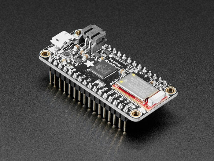 Adafruit Feather 32u4 Bluefruit LE with Headers - Assembled by Adafruit - The Pi Hut