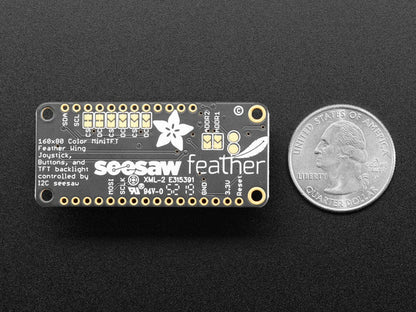 Adafruit Mini Color TFT with Joystick FeatherWing by Adafruit - The Pi Hut